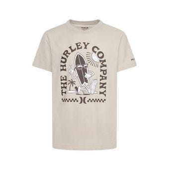 Hurley Board Dude Boy's Tee - Brown