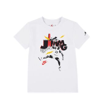 Jamming Boy's T-Shirt -White