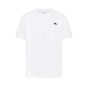 Patch Boy's T-Shirt -White