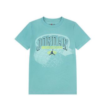 Hoop Up Boy's T-Shirt -Teal