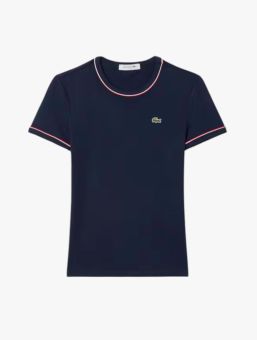 Lacoste Women's Tee Shirt - NAVY