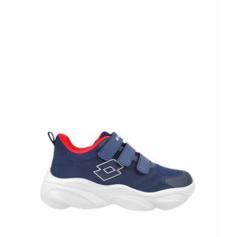 Elda Jr Boys Running Shoes - Navy
