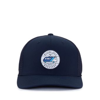 Workshop Trucker Men's Golf Cap - Navy