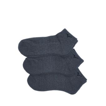 Mizuno Short Length Golf Socks 3p Unisex's Socks - Grey