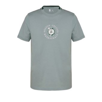 Celtics Rustic Logo Men's Tee - Green