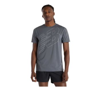 Flying NB Performance Men's T-Shirt - Grey