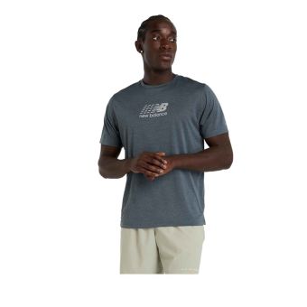 Athletics Graphic Mens T-Shirt - Grey