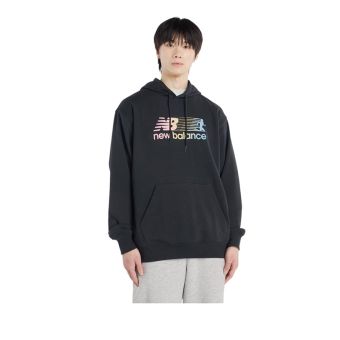 Gradient Runner Men's Hoodie - Black