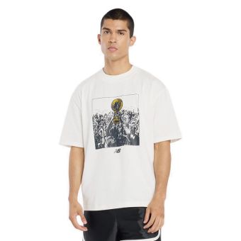 Hoops Championship Graphic Men's T-Shirt - White