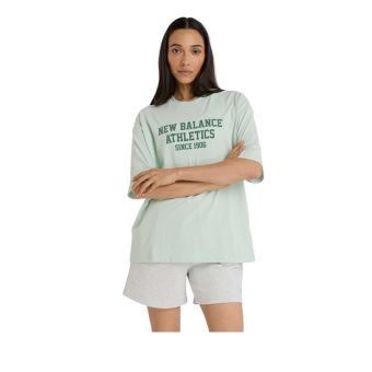 Athletics Varsity Oversized Women's T-Shirt - Green