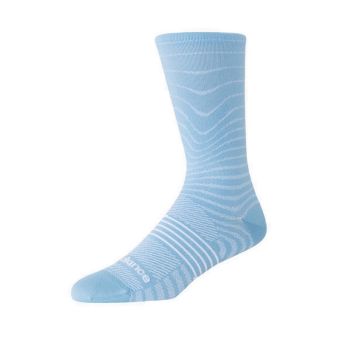 Pro Running Crew 1 Pair Unisex's Socks - Blue