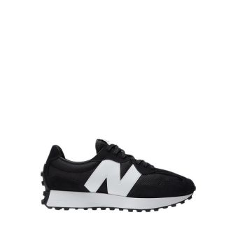 327 Men's Sneakers- Black with White