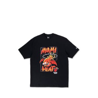 Oversized Ss Tee Nba Gnarly Miahea Men's T-Shirt - Black