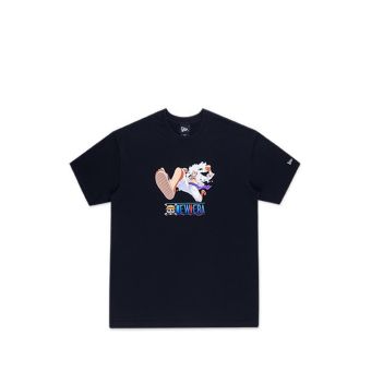 Oversized Ss Tee Luffy Gear 5 Onepie Men's T-Shirt - Black