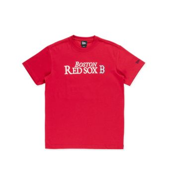 Ss Tee League Mix Cartoon Bosred Men's T-Shirt - Scarlet