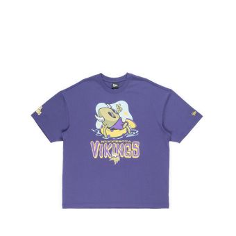 Ov Ss Tee Nfl Fun Graphic Minvik Men's T-Shirt - Purple