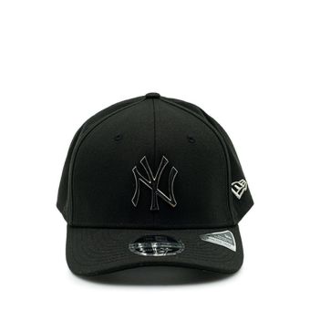 970 Silver Matt Badge Neyyan Unisex Caps - Black