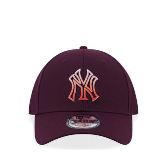 940 Gradient Outline Badge Neyyan Men's Caps - Maroon