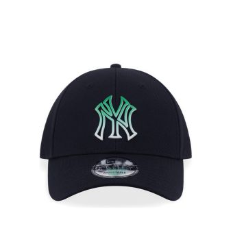 940 Gradient Outline Badge Neyyan Men's Caps - Black