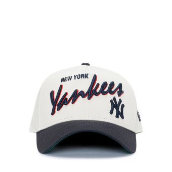 940Af Q424 Chrome Script Neyyan Men's Caps - Chrome White