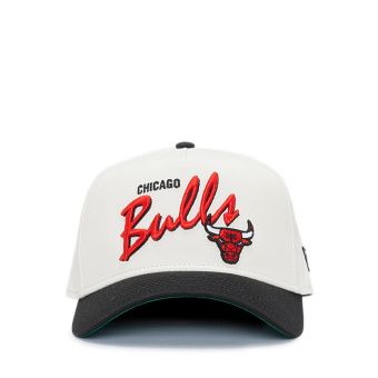 940Af Q424 Chrome Script Chibul Men's Caps - Chrome White