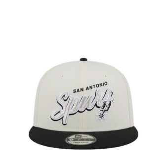 950 Q125 2Tn Script Nba Saaspu Men's Caps - Chrome White