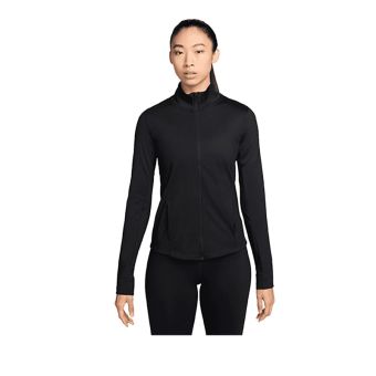 One Women's Dri-FIT Full-Zip Mid Layer - Black