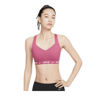 Indy High Support Women's Padded Adjustable Sports Bra - Red