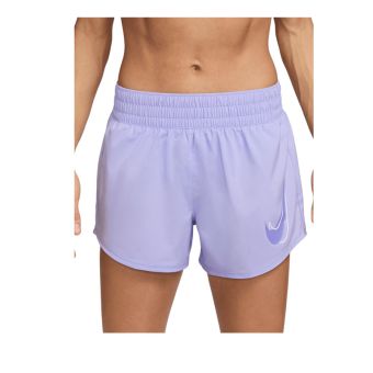 One Women's Dri-FIT Mid-Rise Brief-Lined Running Shorts - Purple