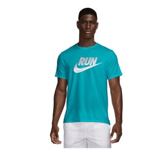 Miler Run Energy Men's Dri-FIT Short-Sleeve Running Top - Green