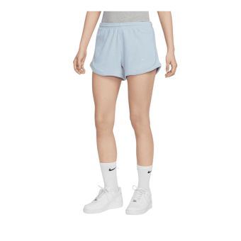 Sportswear Chill Knit Women's Mid-Rise Waffle 3" Shorts - Blue
