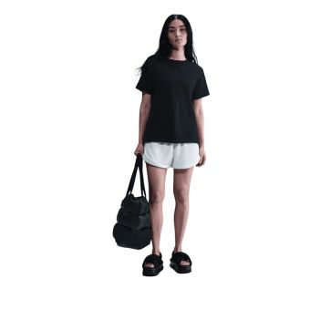 Sportswear Chill Waffle Women's Loose Short-Sleeve Top - Black