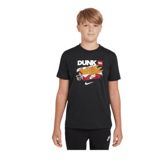 Sportswear Big Kids' T-Shirt - Black