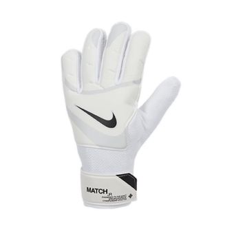 Match Jr. Goal Keeper Gloves - White