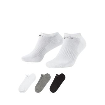 Everyday Cushioned  Training No-Show Socks (3 Pairs) - MULTICOLOR