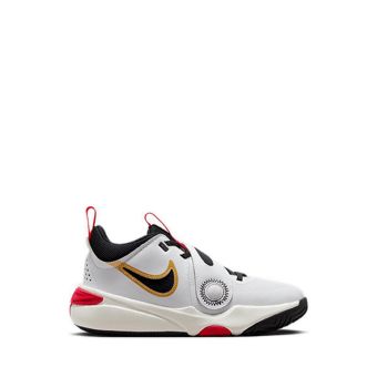 Team Hustle D 11 Big Kids' Basketball Shoes - White