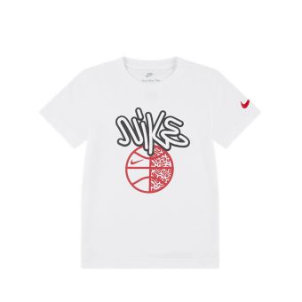 Nike Young Athlete Basketball Boy's T-Shirt -White