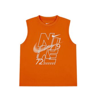 Nike Young Athlete Muscle Boy's T-Shirt -White/Orange