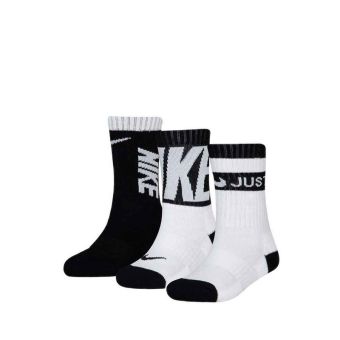 Nike Young Athlete 3PK Boy's Socks - BLACK