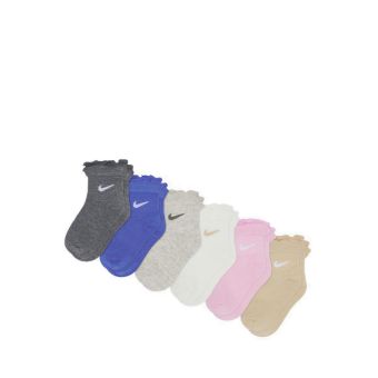 Nike Young Athlete Ruffle Girl's Socks - White