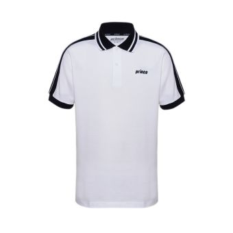 Lifestyle Flatknit Men's Polo Tee - White