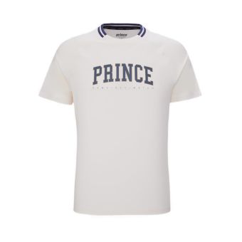 Lifestyle Men Logo Tee - Cream/Navy