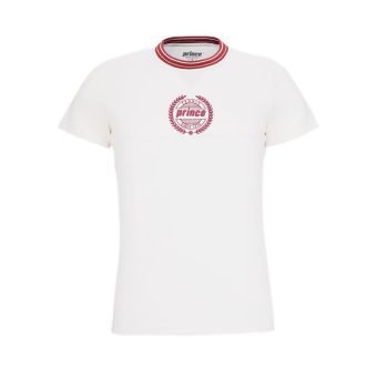 Lifestyle Women Tee - Cream/Red