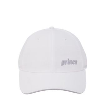 Tennis Performance Solid Cap - White/Silver