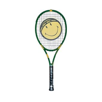 x Smiley Beast Power Strung 300g G02 Tennis Racket - Green/Yellow