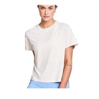 BAHE Zephyr Everyday Women's Crew Neck Tee - Coconut