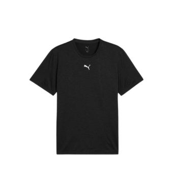 ESSENTIALS HEATHER CAT Men's Running T-Shirt - Black
