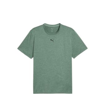 ESSENTIALS HEATHER CAT Men's Running T-Shirt - Green