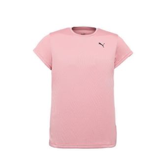 ESS Small Logo Poly Women's Running T-Shirt - Pink