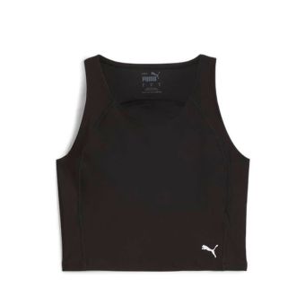 Run Ultraform Crop Women's Tanktop - Black